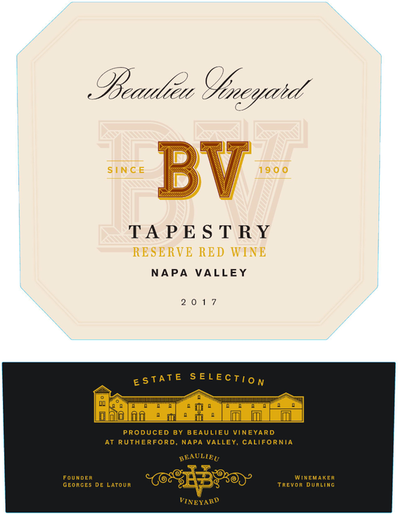 2017 Beaulieu Vineyard Tapestry Reserve Napa Valley Red Wine